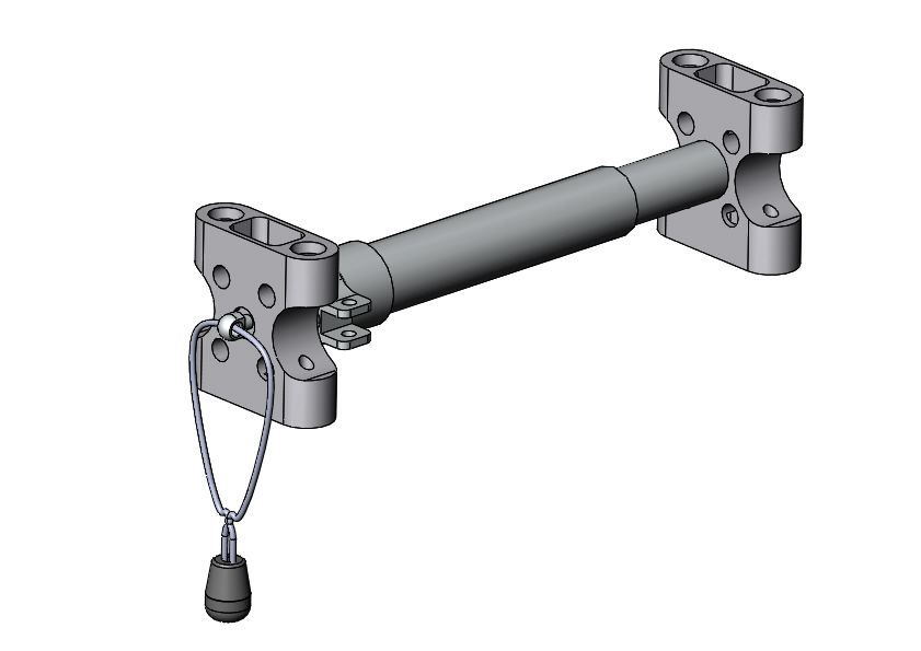 Mittelteil Faltmechanismus 40mm