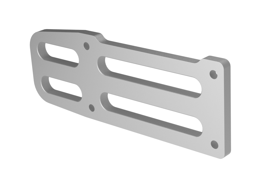 Verlängerte 2-Schlitz Antriebsradplatte