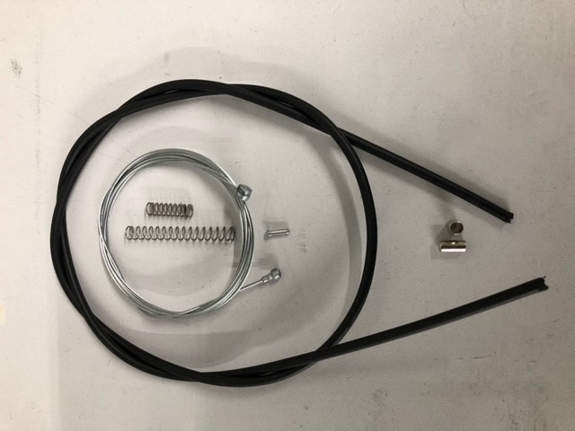 Bremszug mit Zughülle für folgende