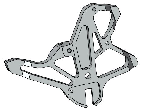 Ausfallende Triride links