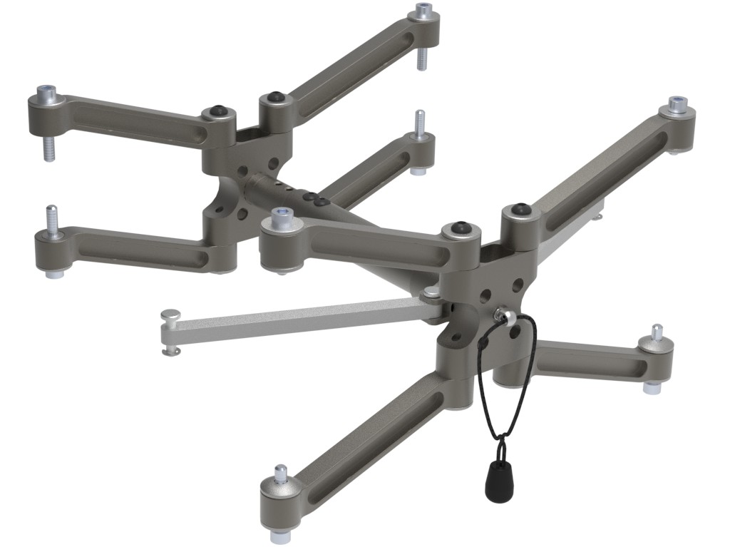 Faltmechanismus Ergo, montiert