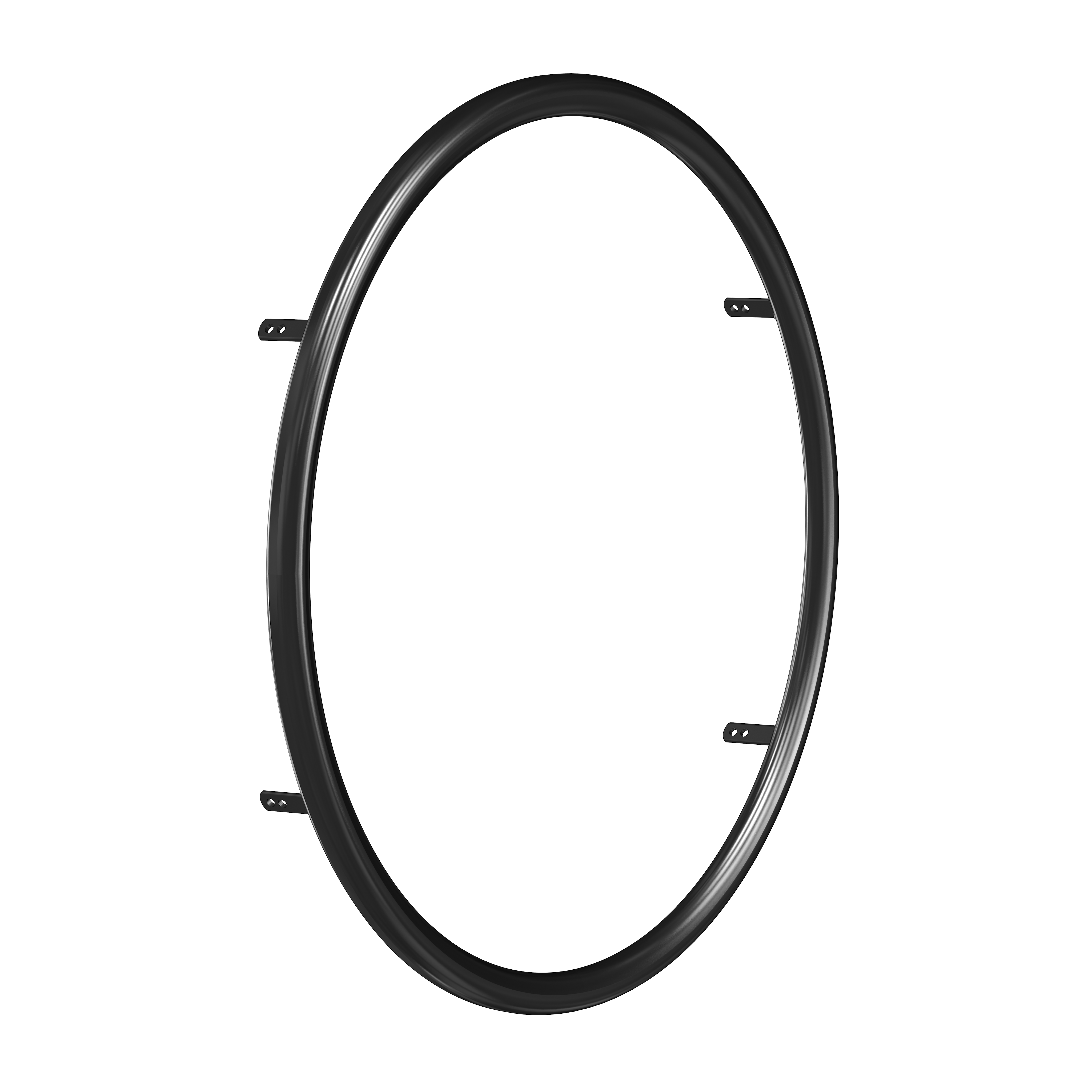 24" Greifring Curve schwarz eloxiert,