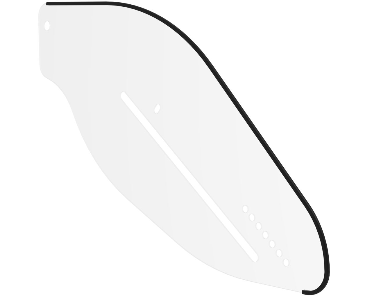 Kantenschutz 2 mm, schwarz,