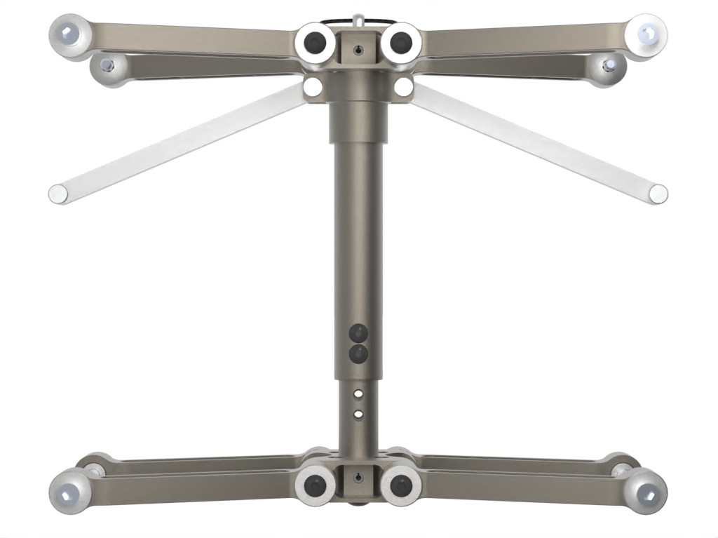 Faltmechanismus Ergo, montiert