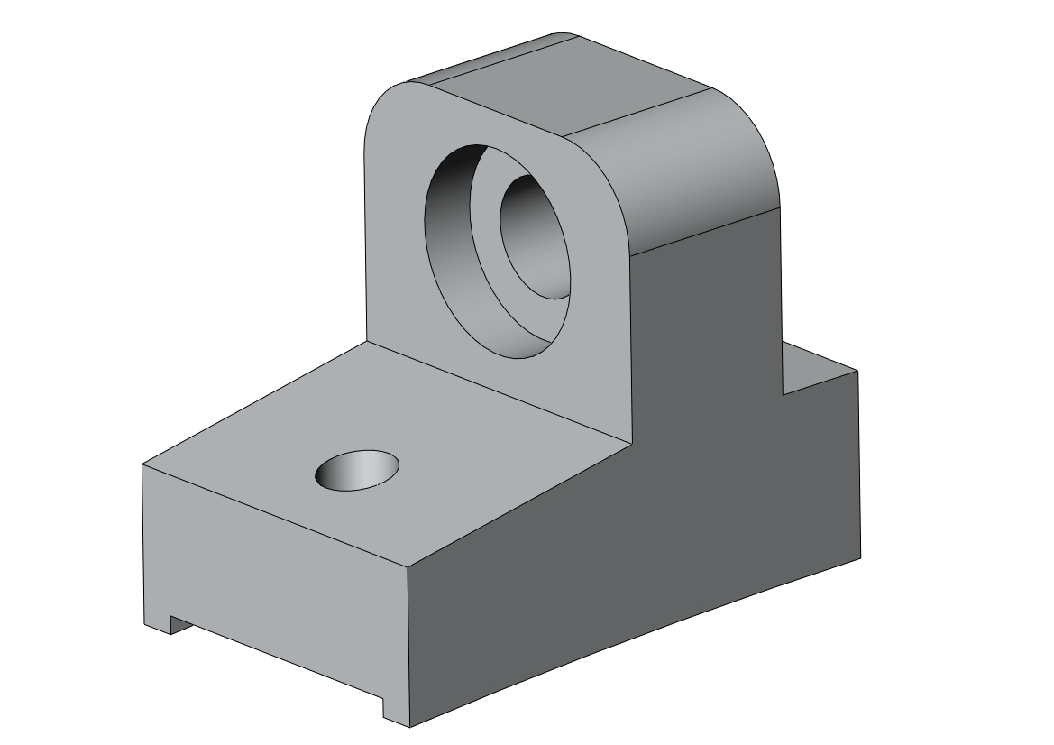 Halter Schutzblech CR vorne