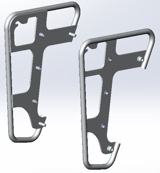 Halterungen für Gepäcktaschen