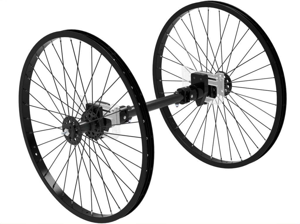 Nachrüstsatz Einhandantrieb 25" für