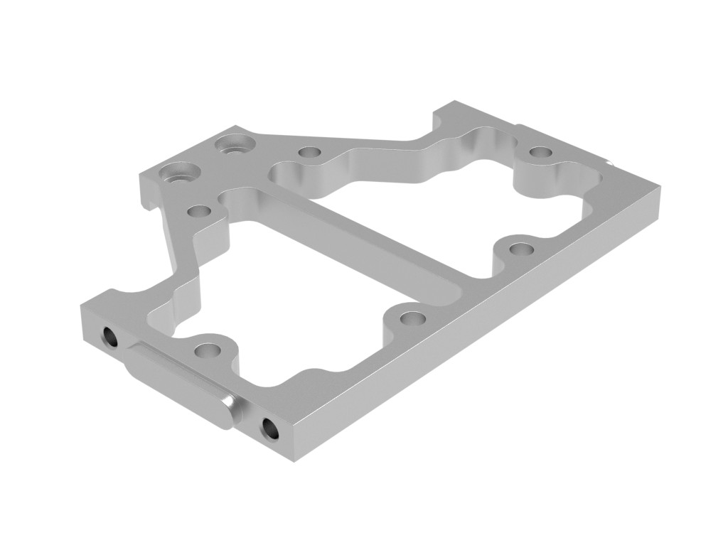 Gabelbrücke oben, silber