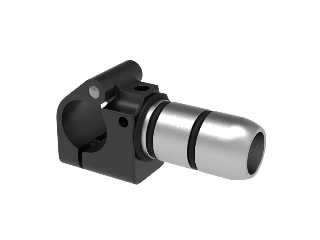 Zentrierzapfenaufnahme hinten für Ø25