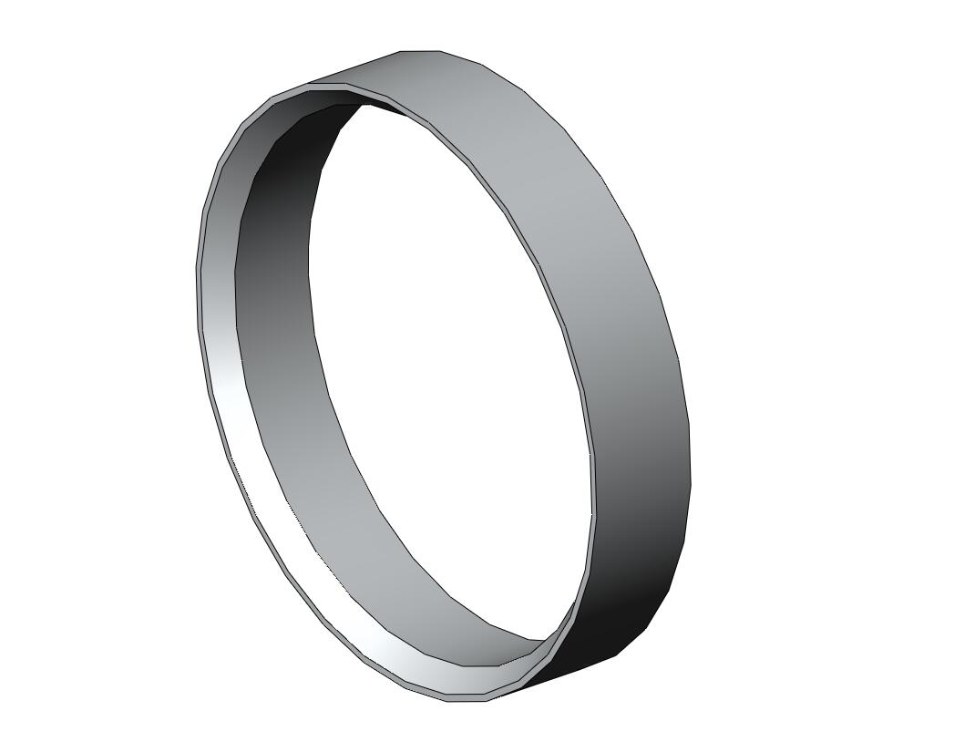 Distanzring mit Konus
