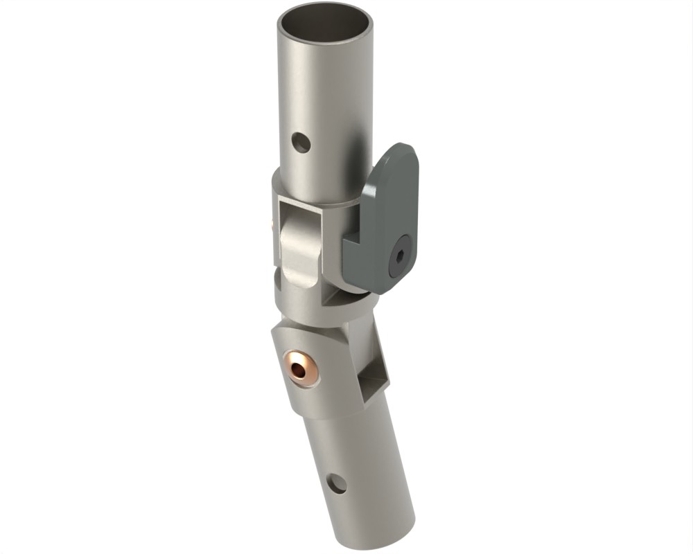 Rückengelenk vertikal Rückenschale