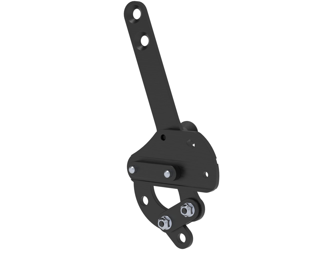 Kniehebelbremse links