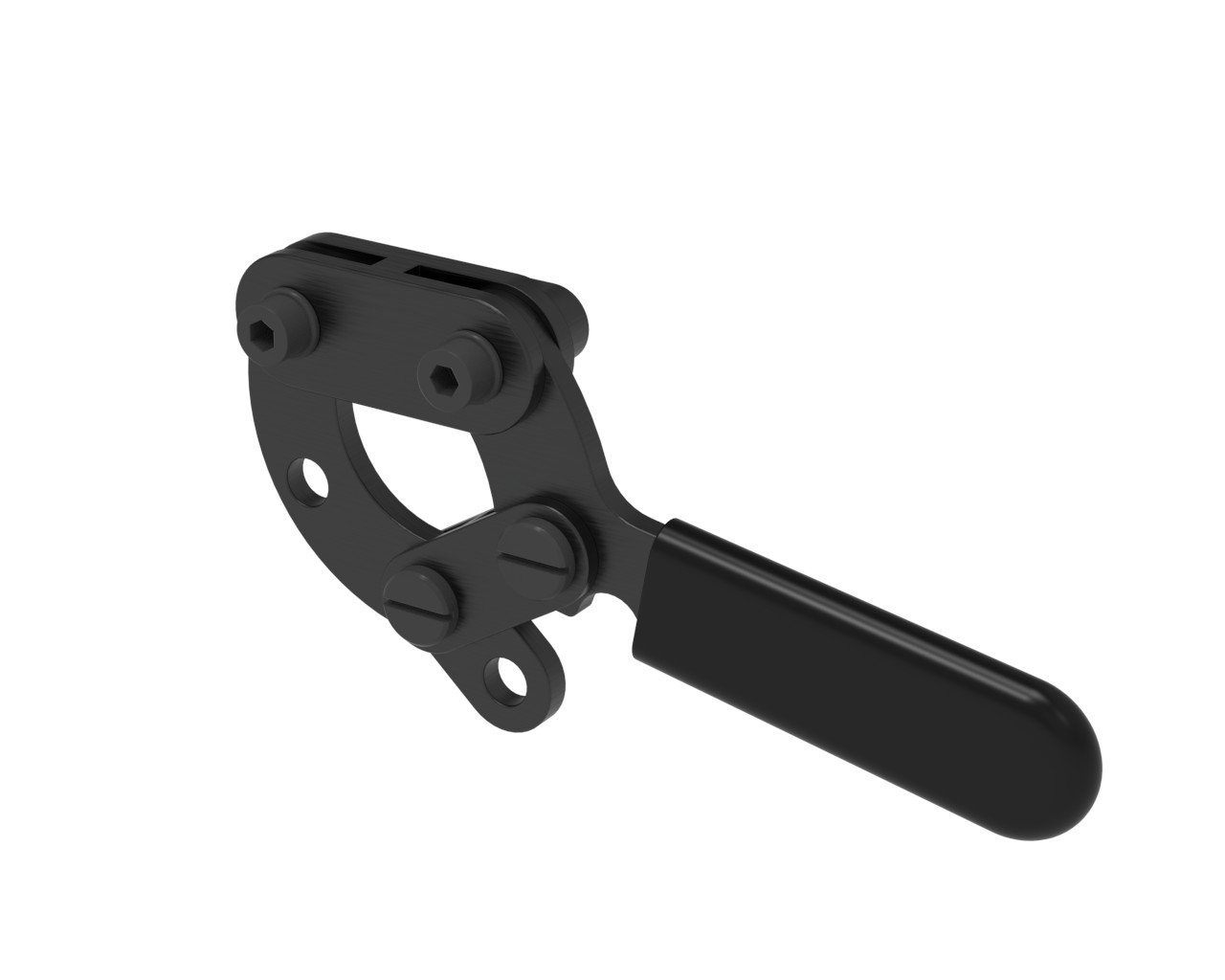 Kniehebelbremskörper rechts