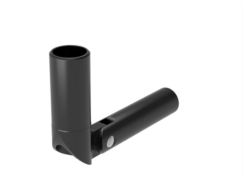 Fußauflagegelenk "G-Form" 90° rechts