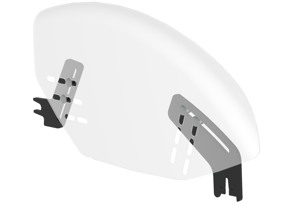 Seitenteilaufnahme -5 schwarz, links