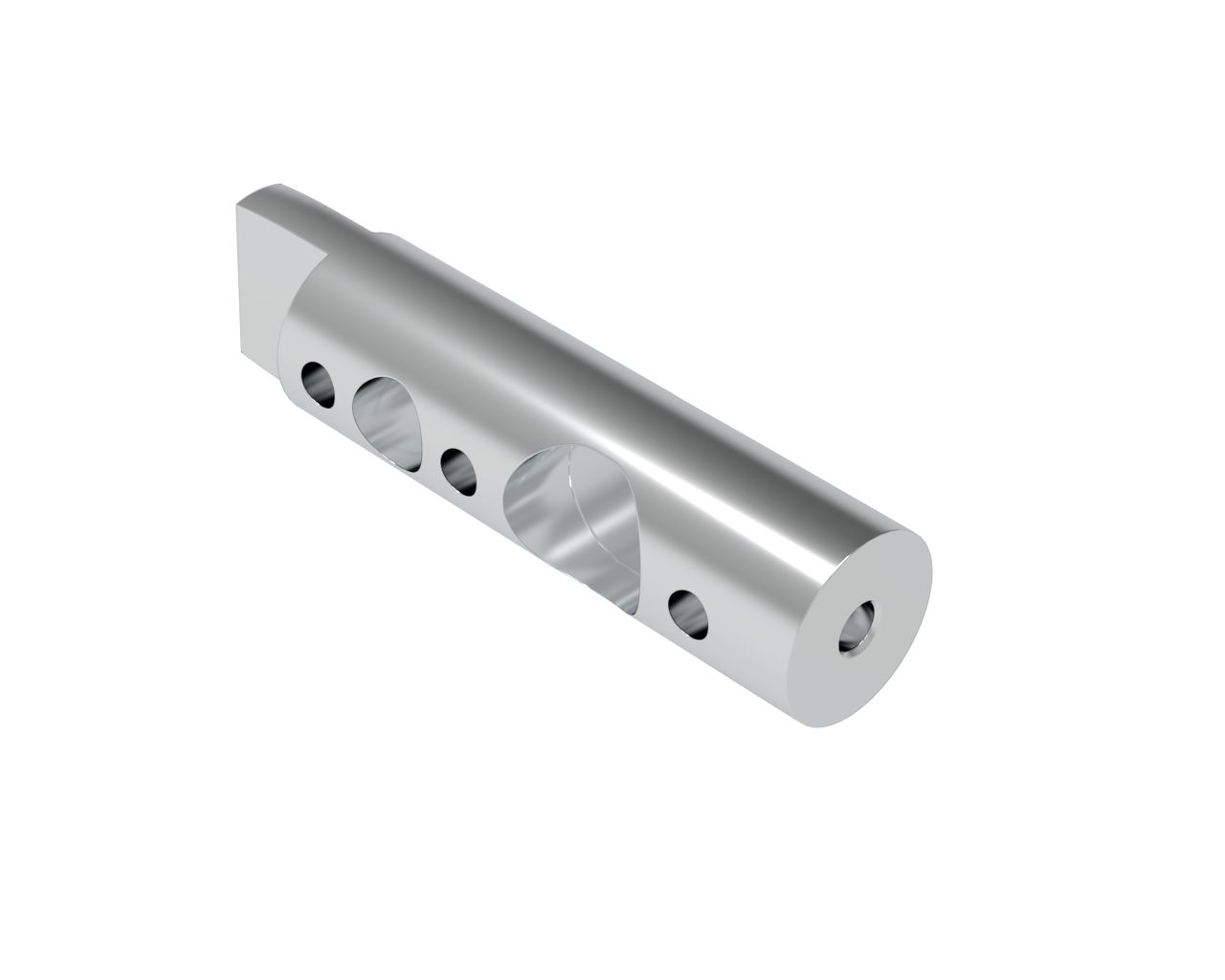 Inlett M6 für unteres Rahmenrohr