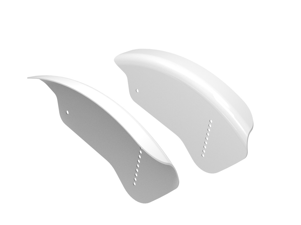 Kleiderschutz Aluminium anschraubbar