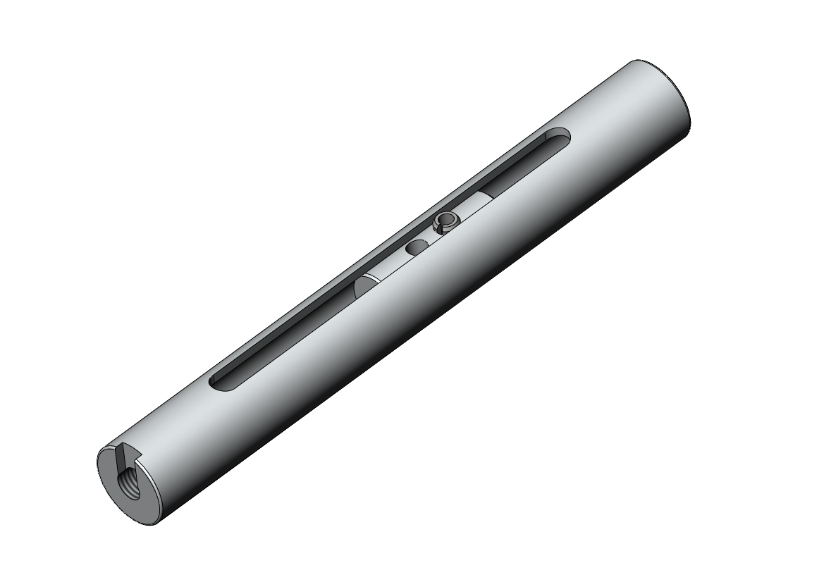 Rahmeneinschubrohr höhenverstellbar