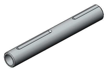 Halterohr Tretlagergehäuse [180mm]