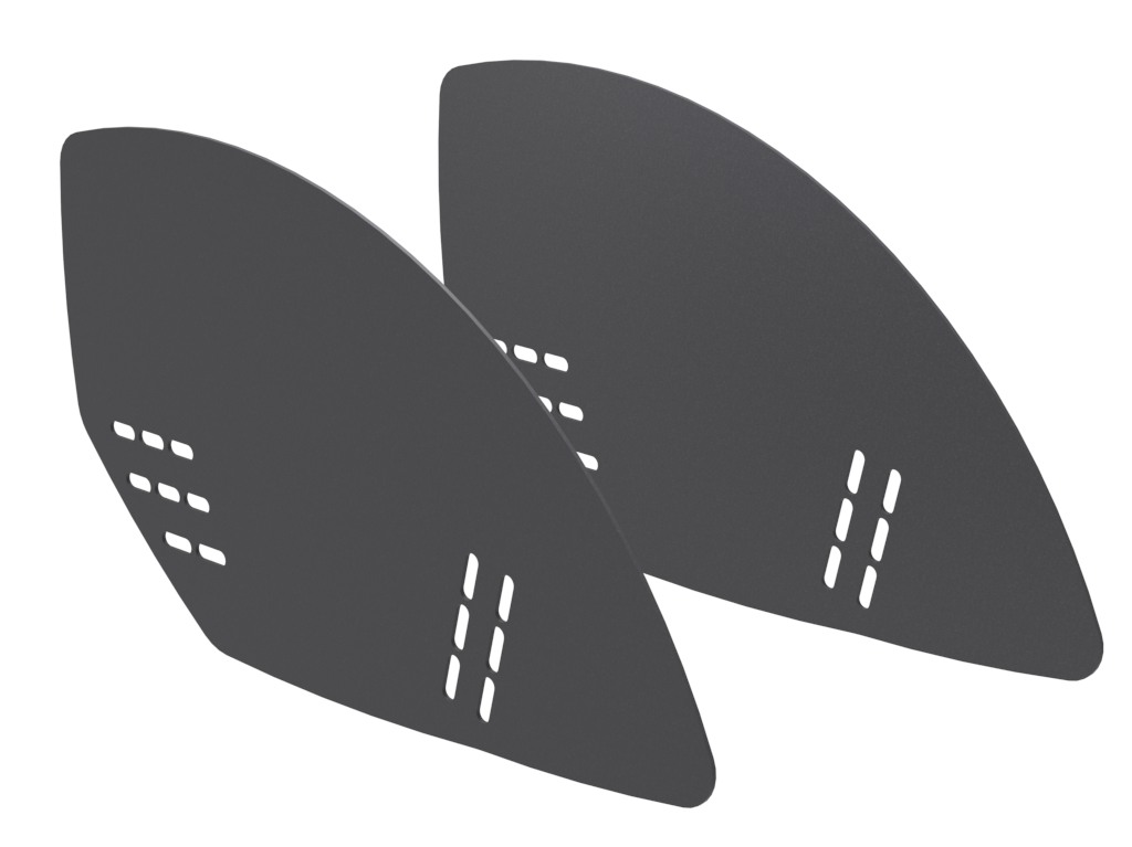 Kleiderschutz Aluminium + 50mm