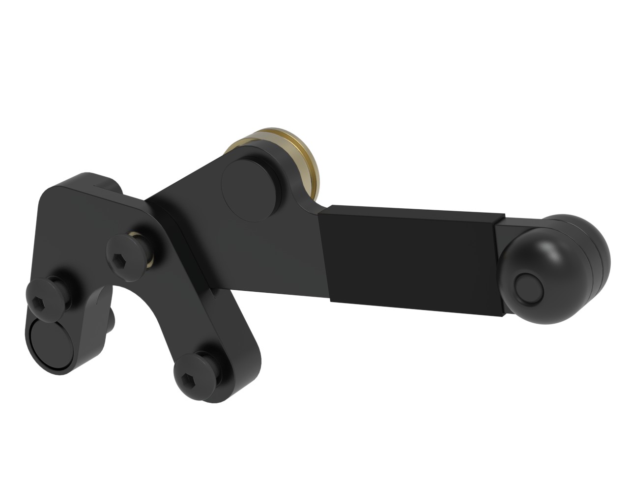 Kniehebelbremse oben links