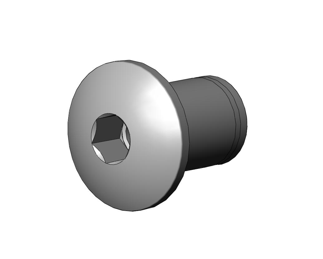Drehpunkt M6, 16mm, SW 6