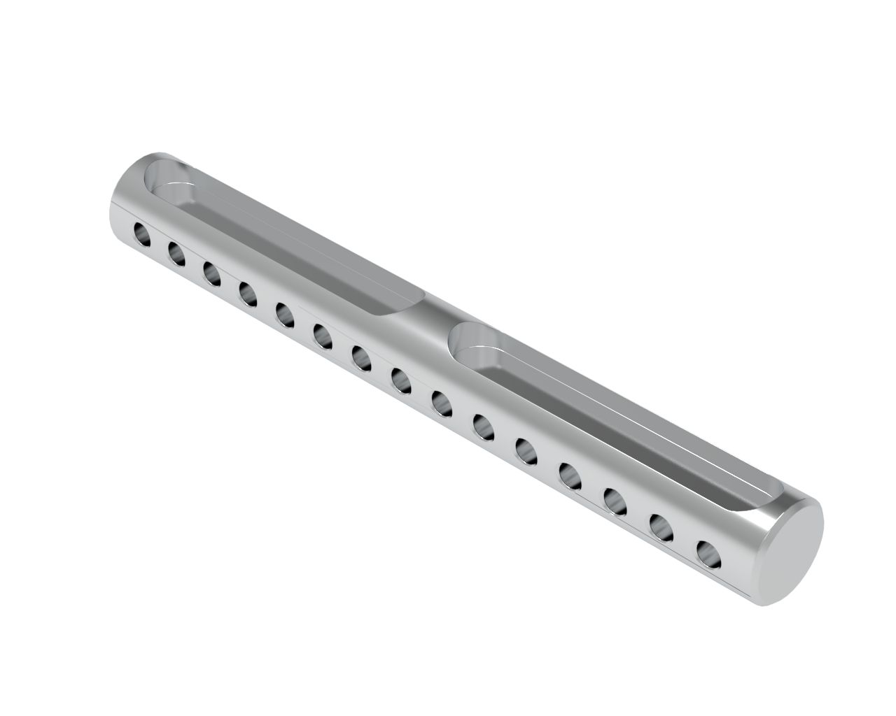 Inlett M6 für unteres Rahmenrohr