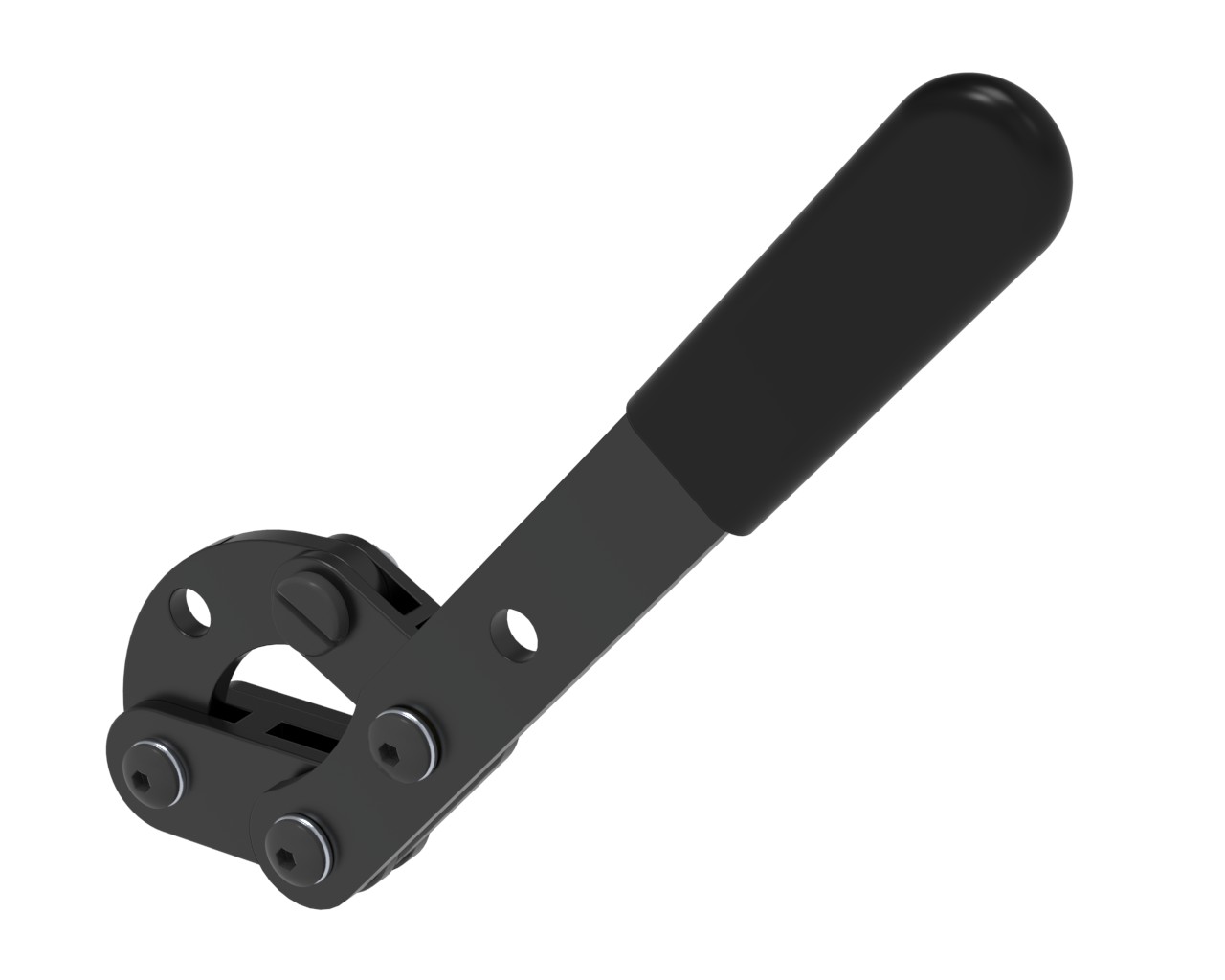 Kniehebelbremskörper R "pull to lock"