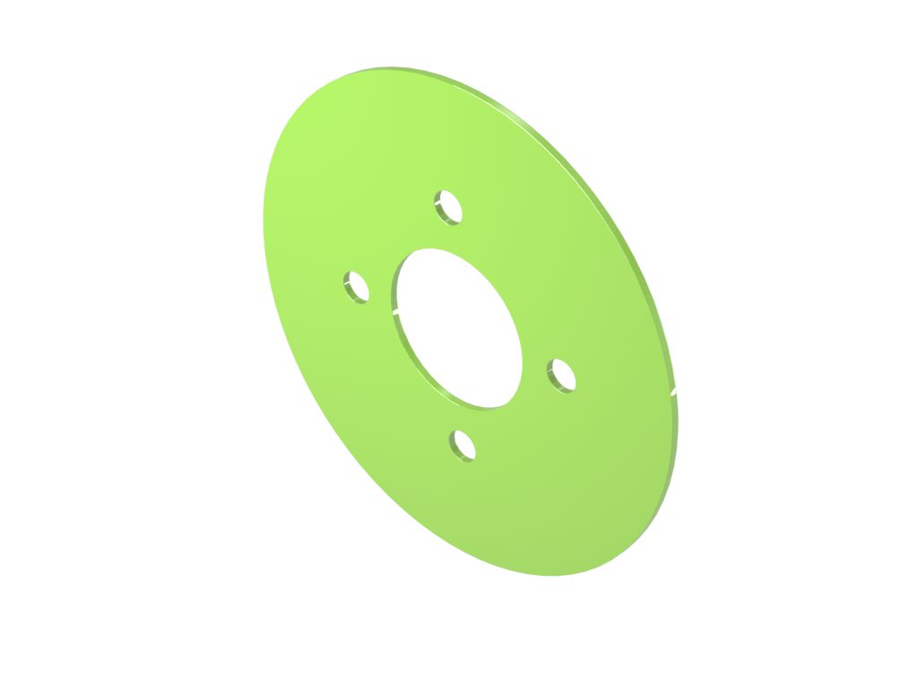 Kettenschutzscheibe 26Z Ø8,5