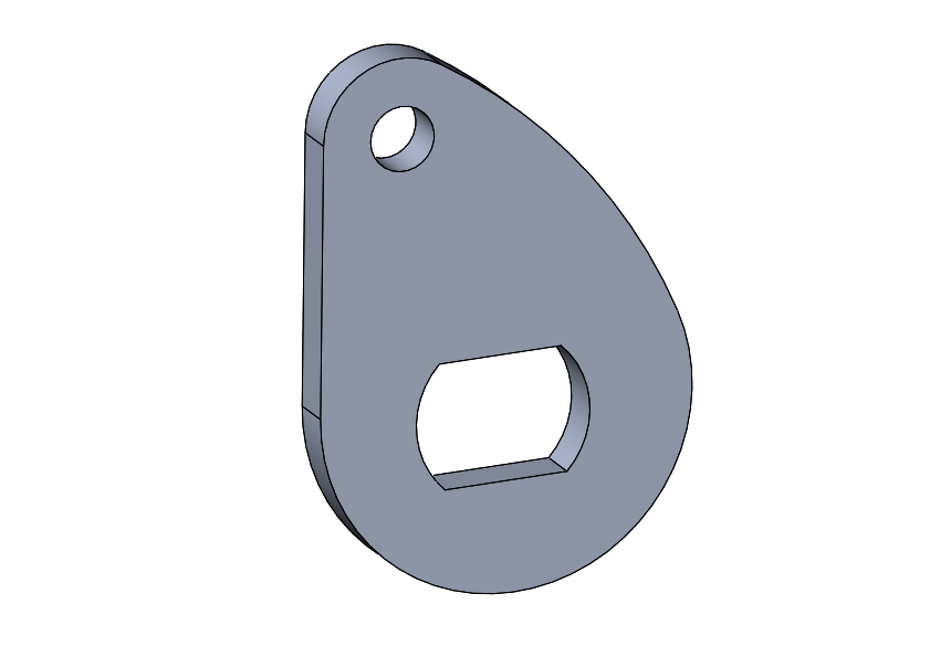 Drehmomentstütze Triride rechts