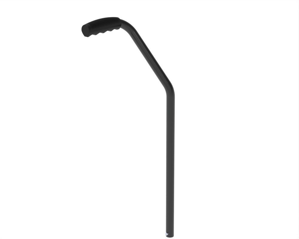 Schiebegriff Aluminium mit Griffversatz