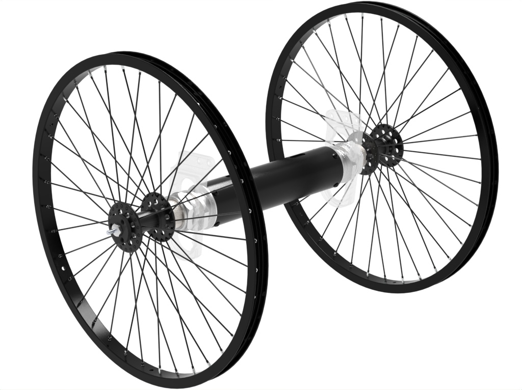 Nachrüstsatz Einhandantrieb 25" für