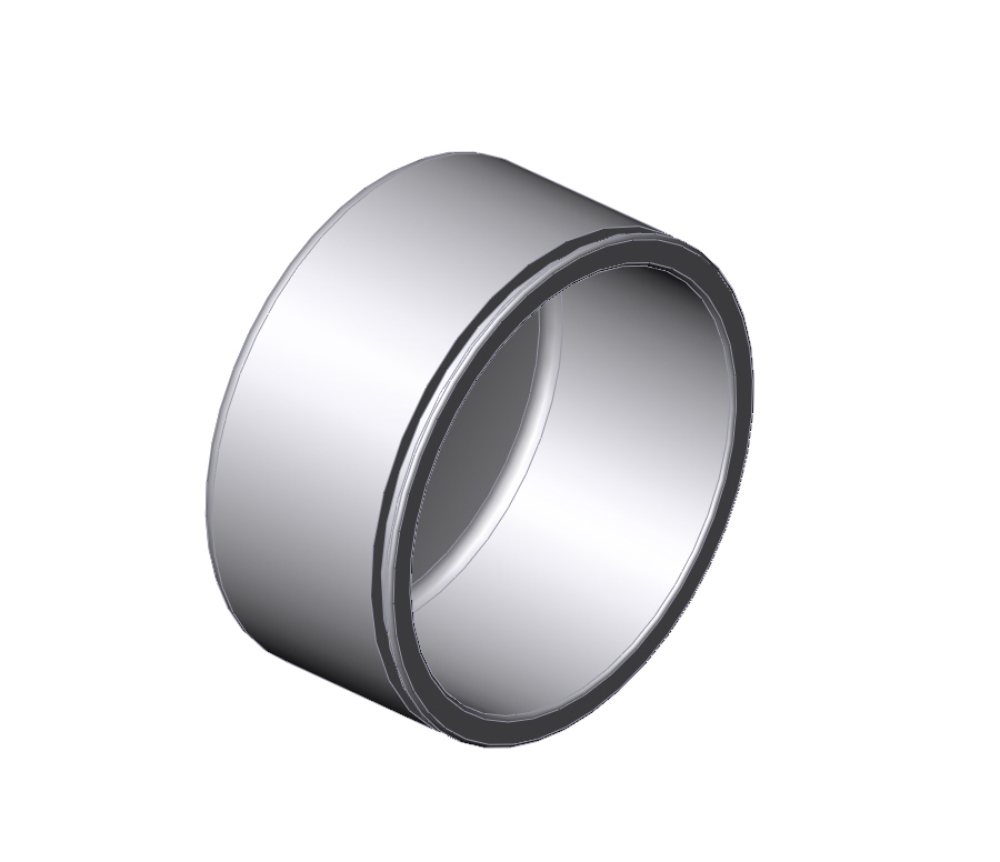 Abdeckkappe Lagerblock silber