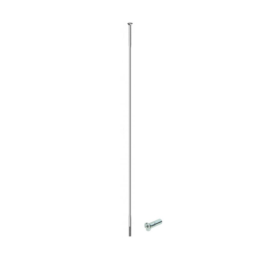 Speiche 251 mm, gerade mit Nippel (24")