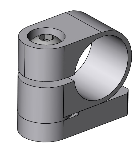 Nachrüstsatz Fußauflage hochfaltbar