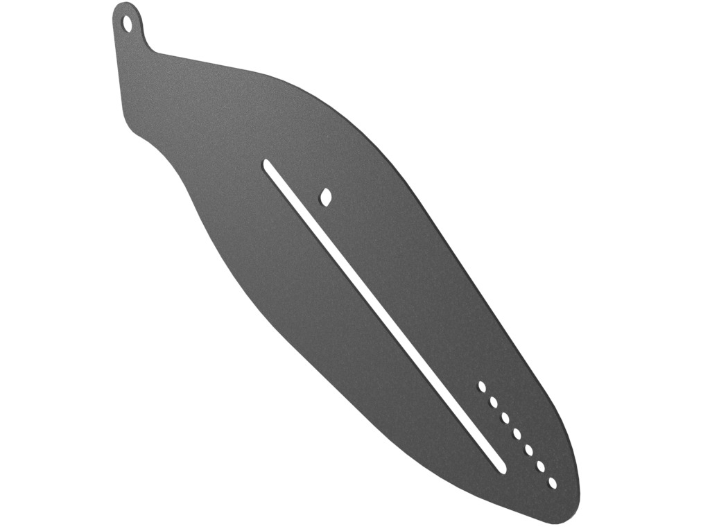 Seitenblech Alu, 7 Rastpositionen