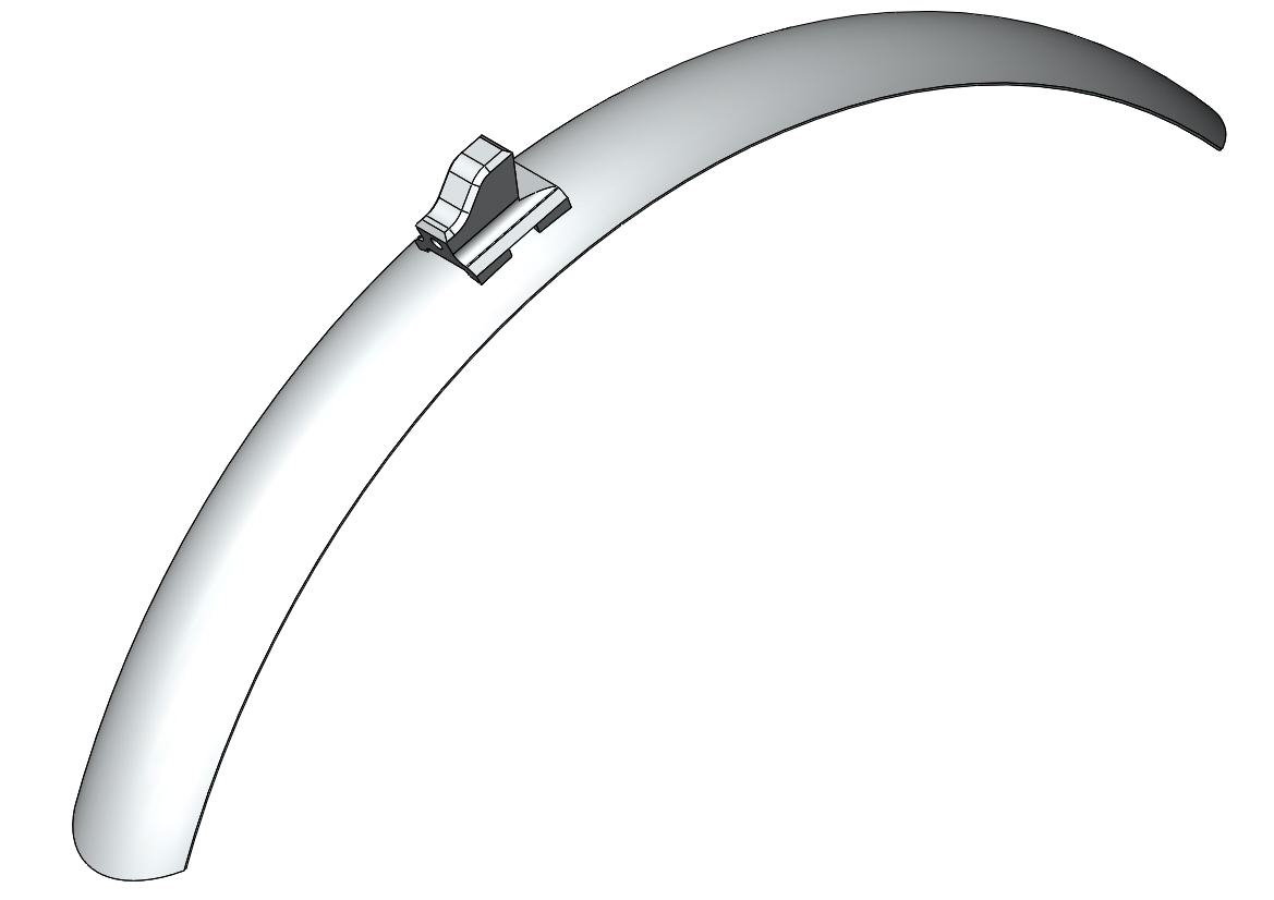 Alu Schutzblech 20"