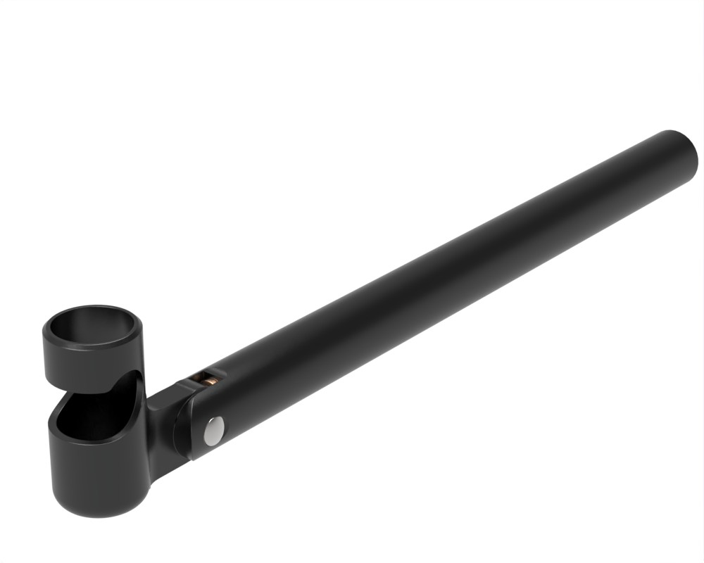 Fußauflagegelenk G-Form kurz, schwenkbar