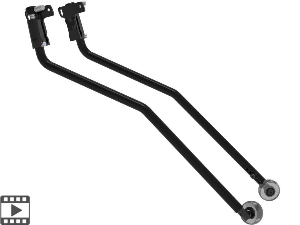 Abstellständer abschwenkbar für 24"/26"