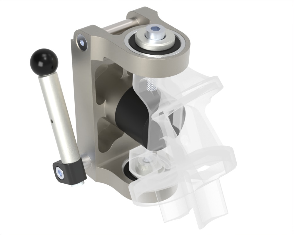 Lenkkopf 15° mit Lenkungsanbindung