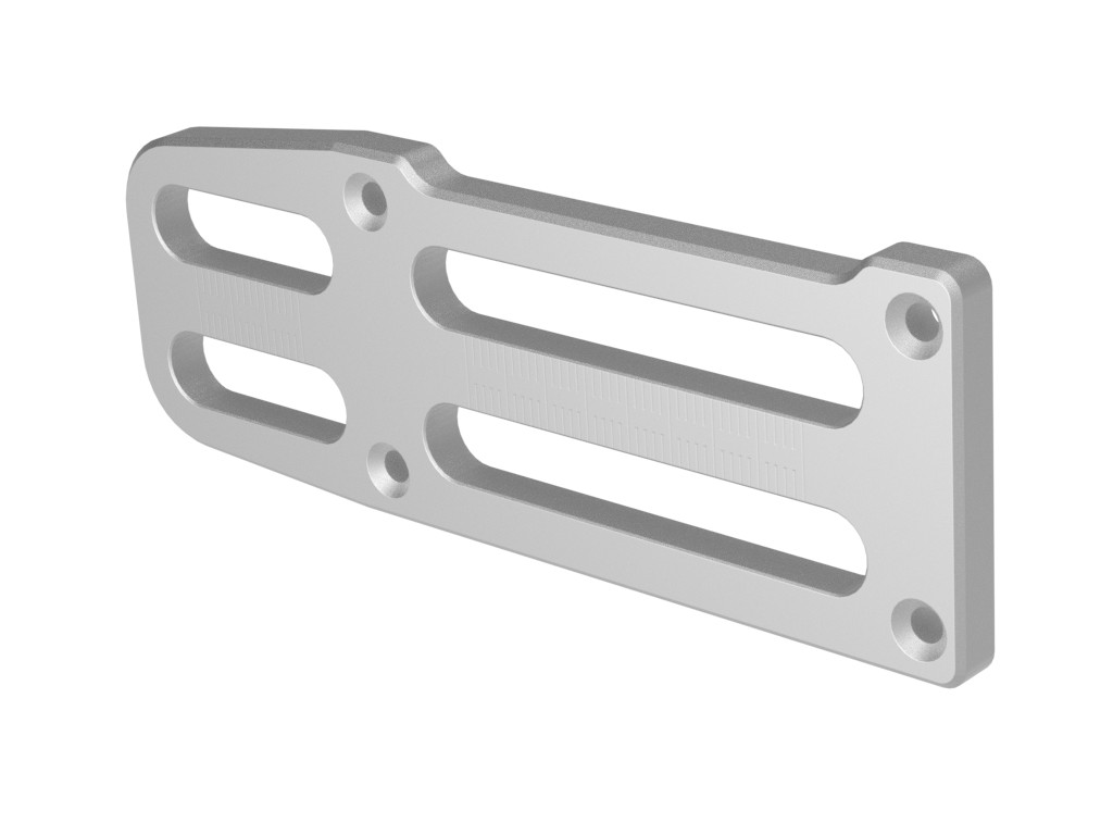 Verlängerte 2-Schlitz Antriebsradplatte