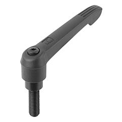 Klemmhebel M6 x 25