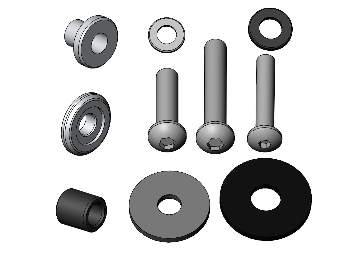 Seitenblechführung Umbausatz