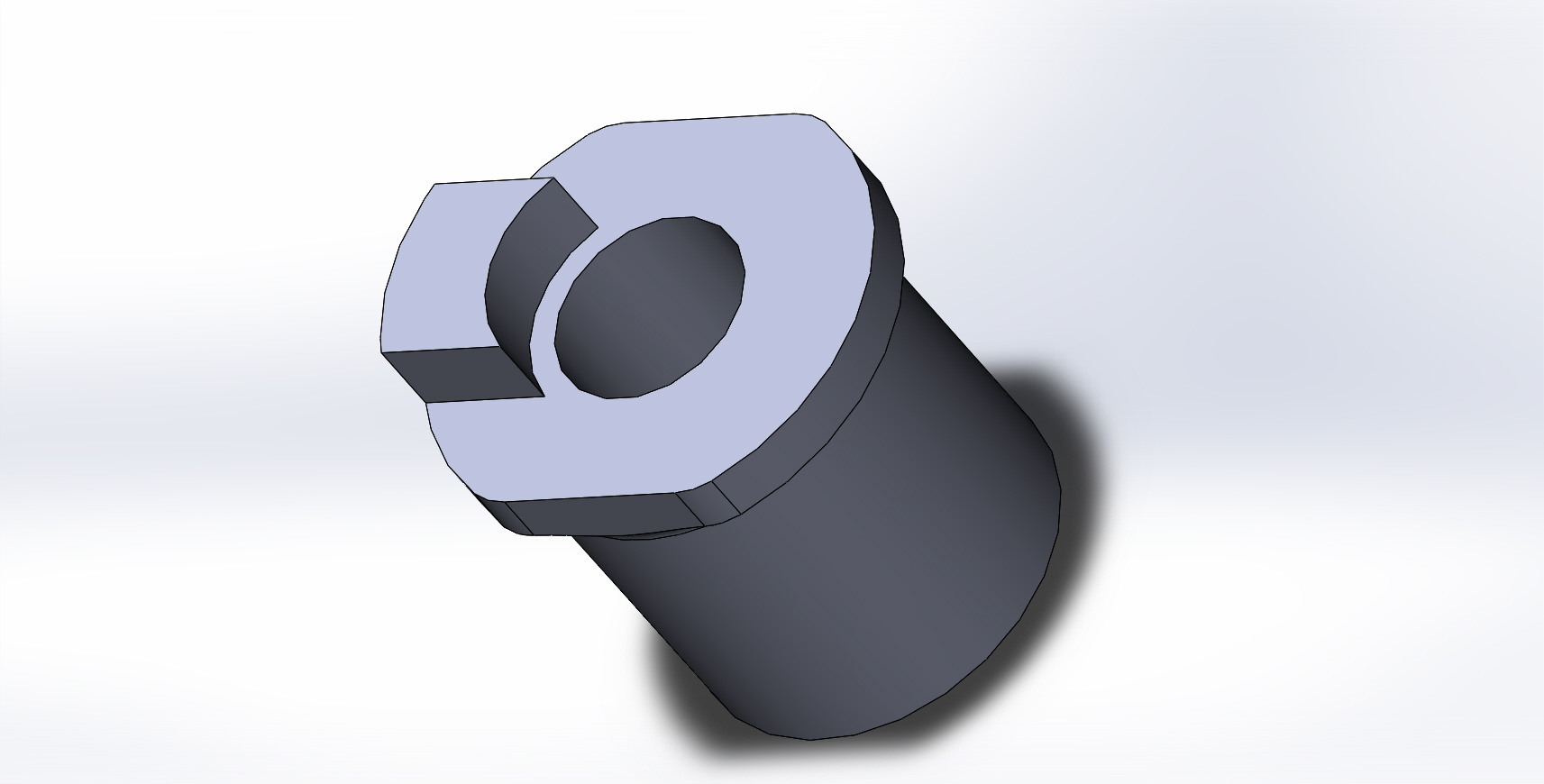 Drehmomentstütze D-Series abgefräst